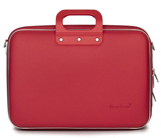 Geanta lux laptop 15,6 Bombata Business Classic-Rosu - Nitzi.ro