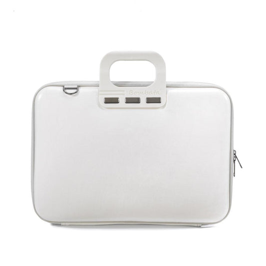 Geanta lux business laptop 15,6 Bombata Evolution-Alb - Nitzi.ro