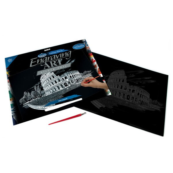 Set gravura - locuri celebre-Colosseum 29x39cm