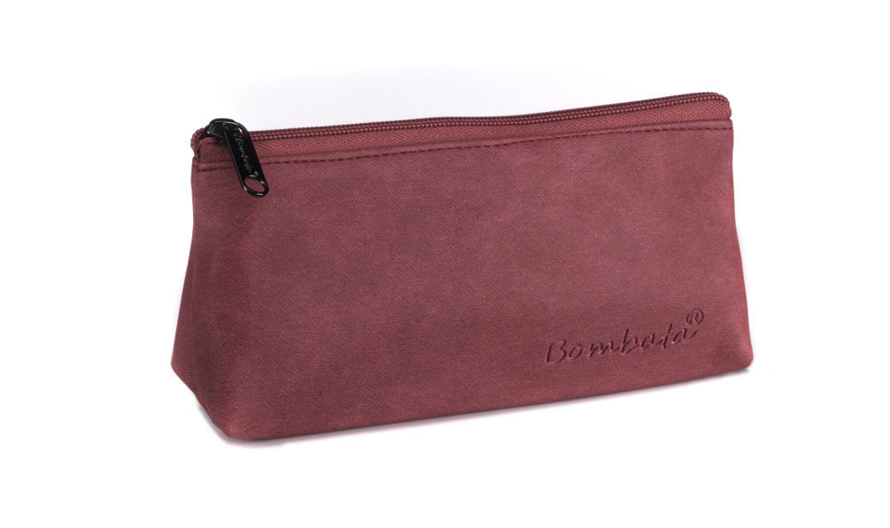 Penar lux Bombata triunghiular Denim -Grena