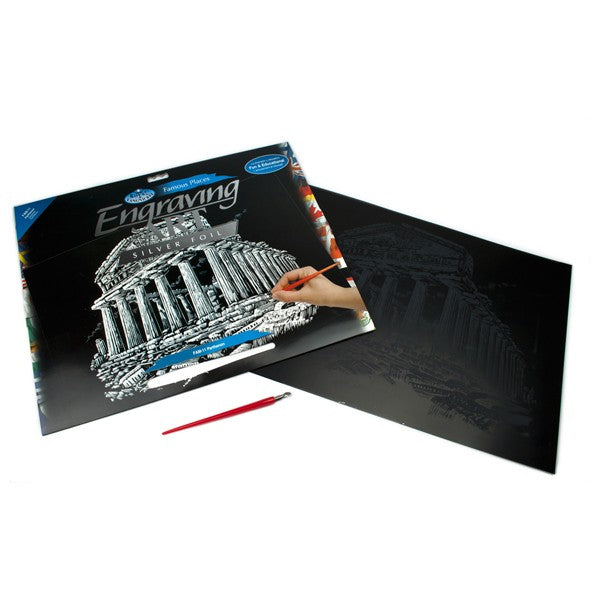 Set gravura - locuri celebre-Parthenon 29x39cm