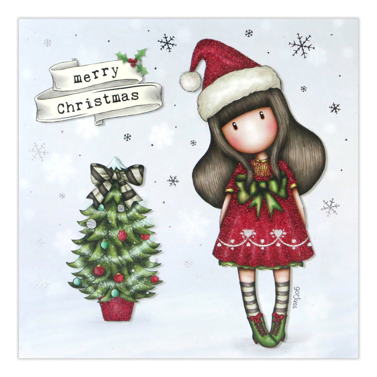 Felicitare de iarna Gorjuss - Merry Christmas