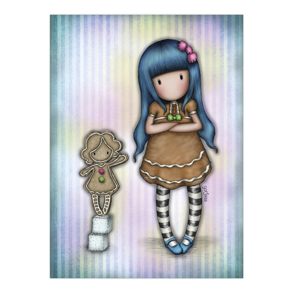 Felicitare Gorjuss Gingerbread Girl