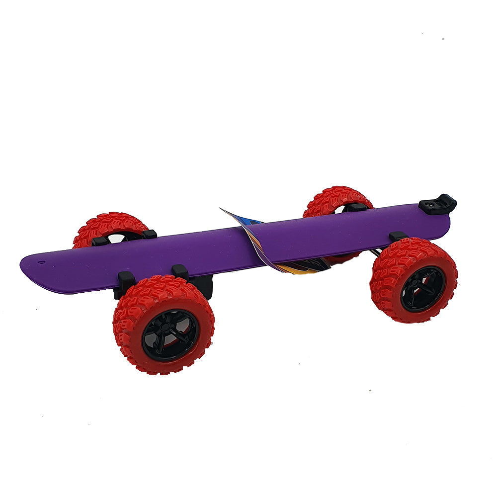 Jucarie Skateboard flexibil cu roti rosii