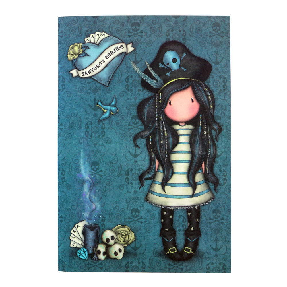 Set 2 carnetele cusute Gorjuss Black Pearl