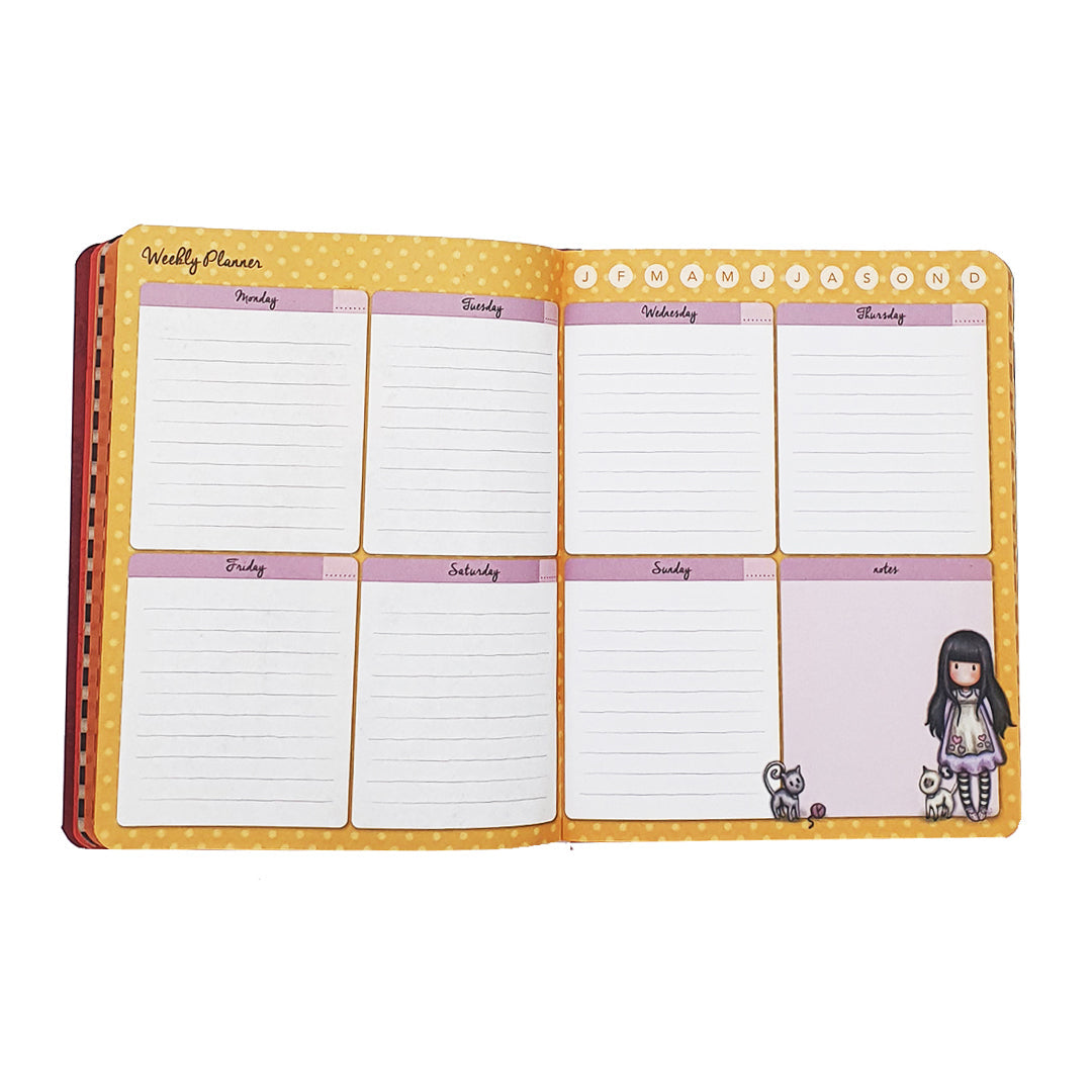 Agenda planificator Gorjuss Mary Rose - Nitzi.ro