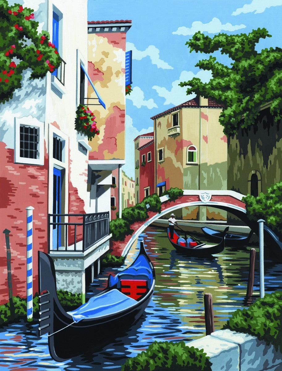 Pictura pe panza 23x31x2 5 cm - Scena Venetiana