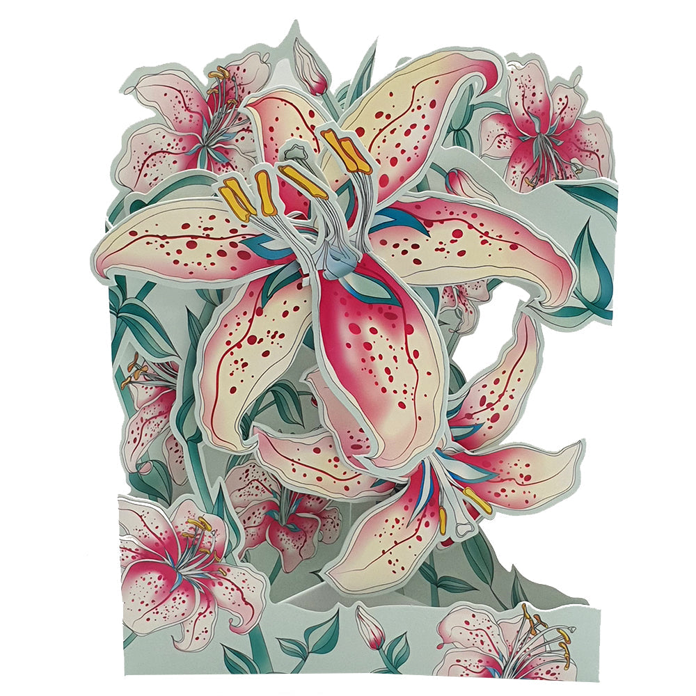 Felicitare 3D Swing Cards Crini