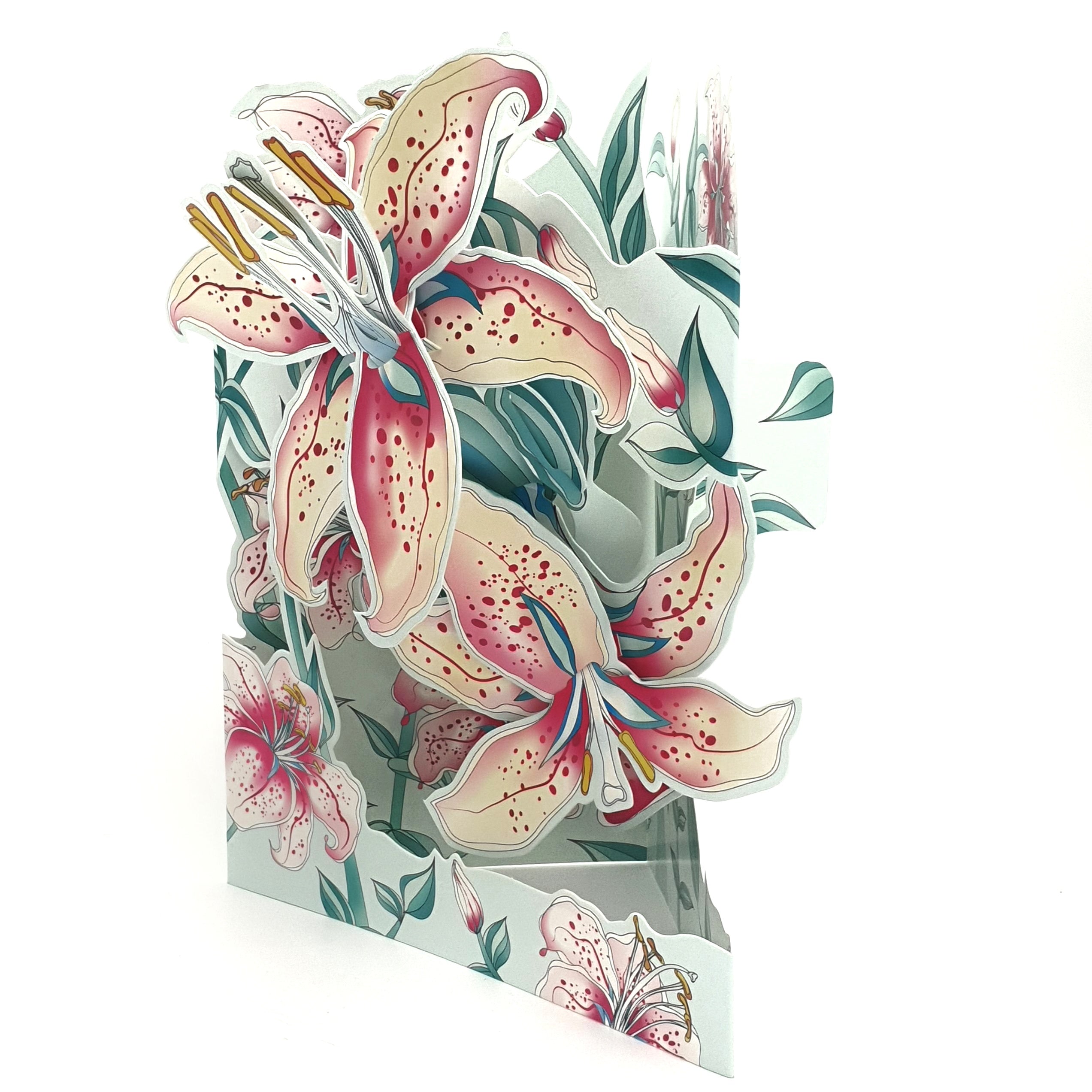 Felicitare 3D Swing Cards Crini