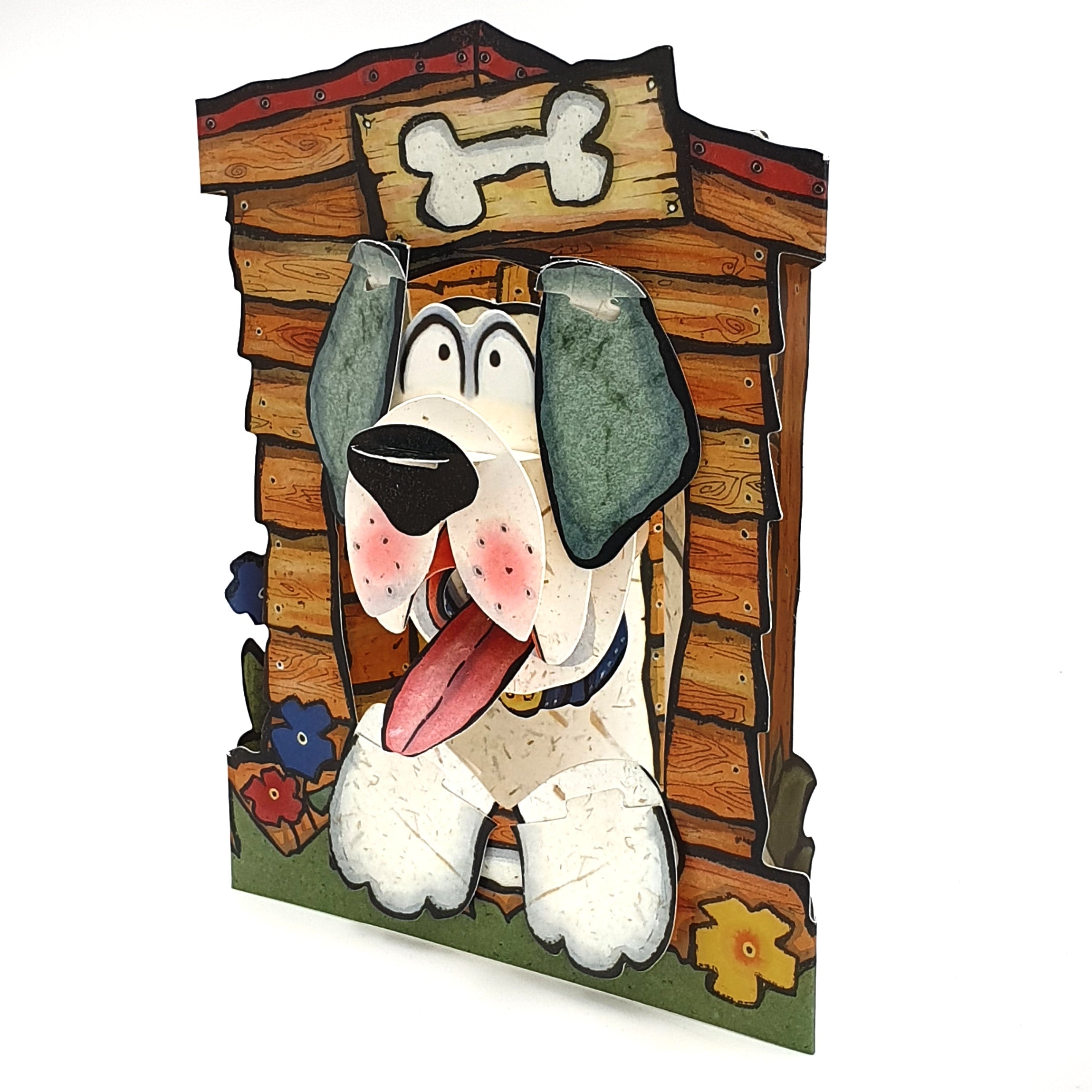 Felicitare 3D Swing Cards - Caine
