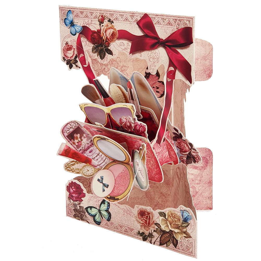 Felicitare 3D Swing Cards Visul oricarei femei