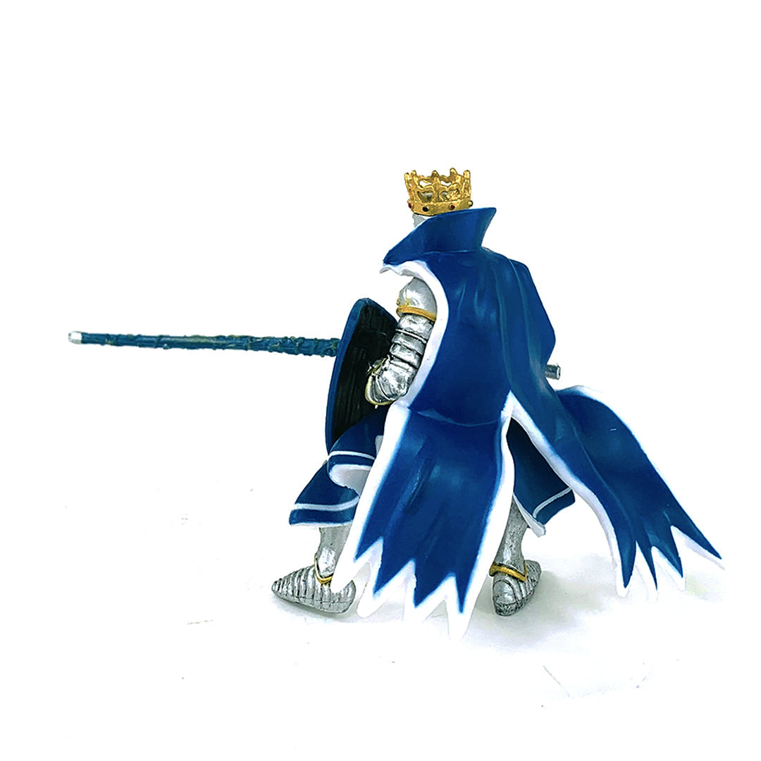 Figurina Papo Rege cu blazon dragon (albastru)