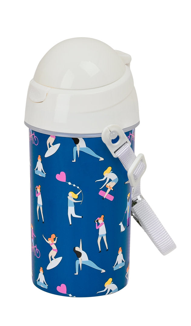 Sticla apa plastic 500 ml BlackFit8 Go girl