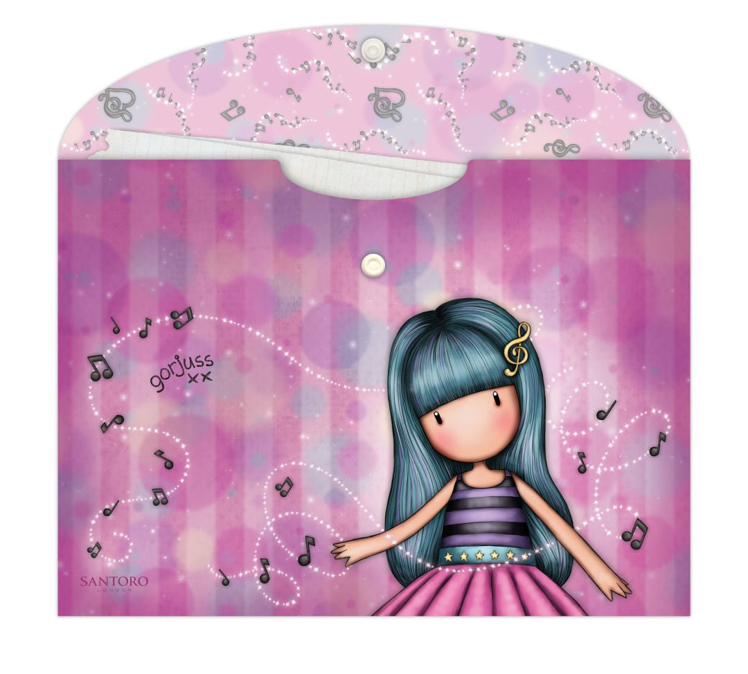 Set 2 mape PP A4 Gorjuss Melodies Little Dancer - Dancing Among The Stars