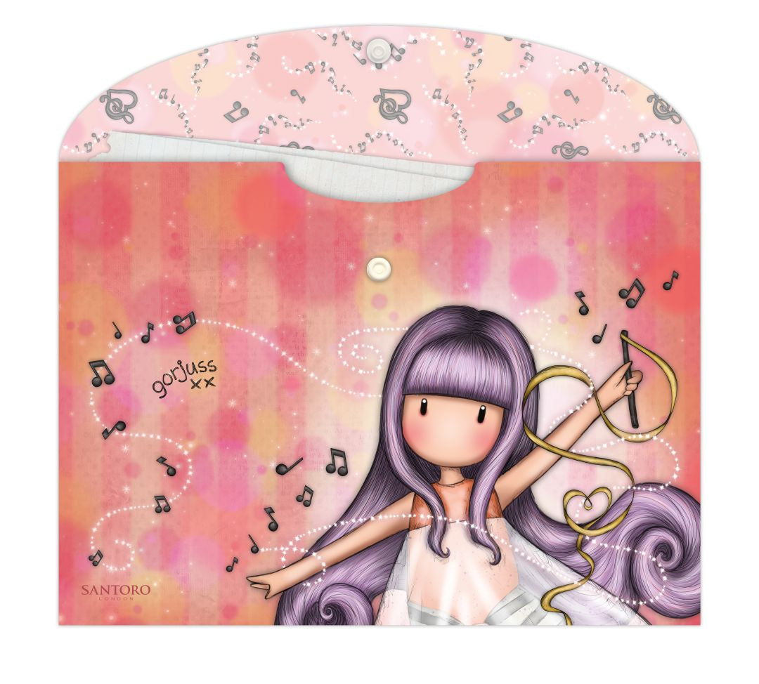Set 2 mape PP A4 Gorjuss Melodies Little Dancer - Dancing Among The Stars
