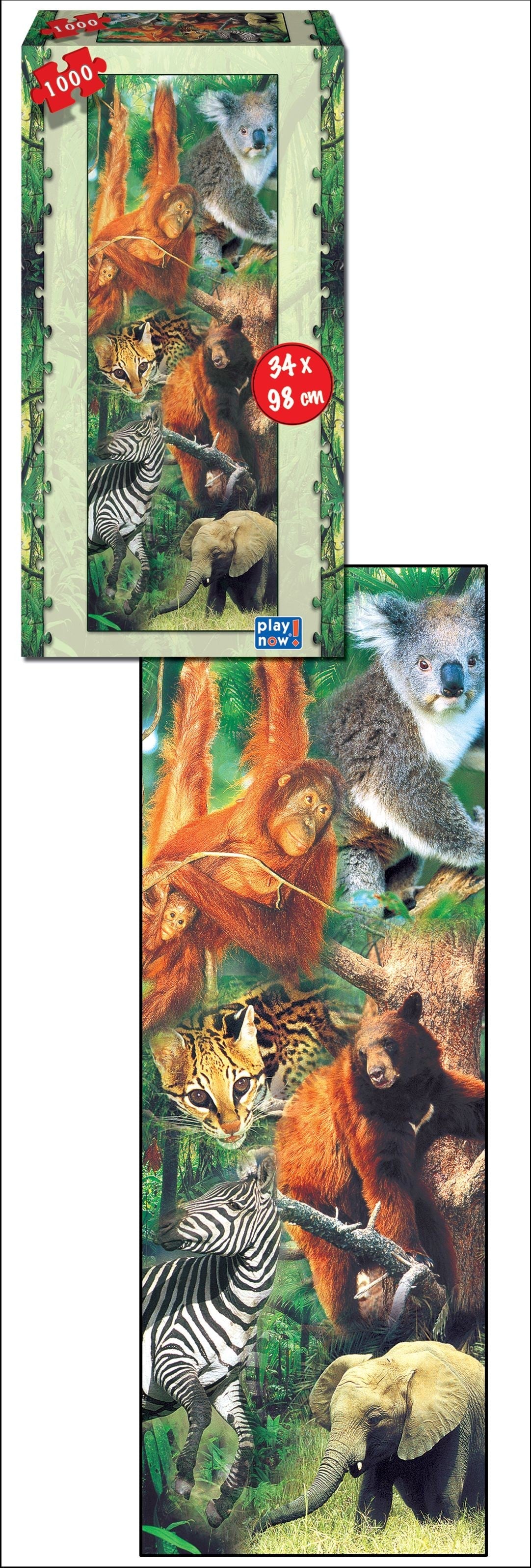 Puzzle 1000 piese Animale din Jungla