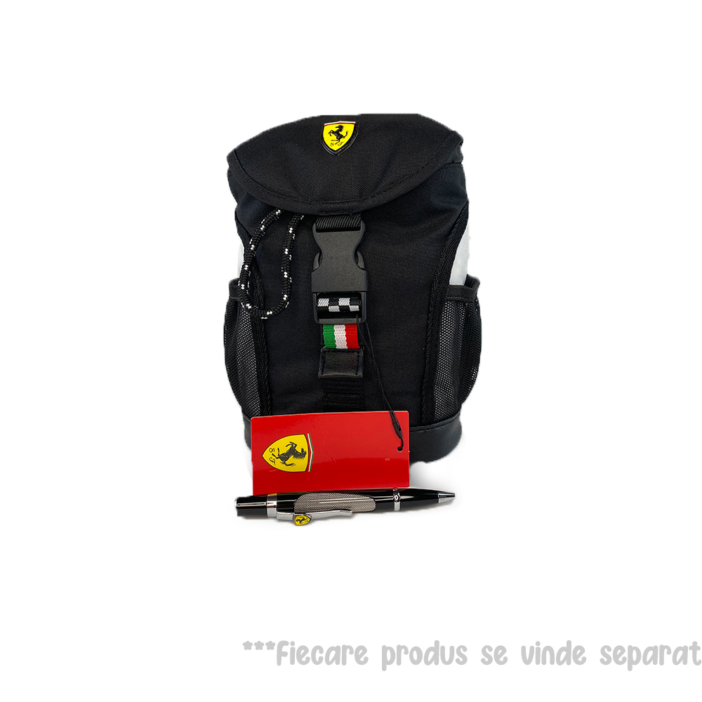 Rucsac Mini Ferrari negru - Nitzi.ro