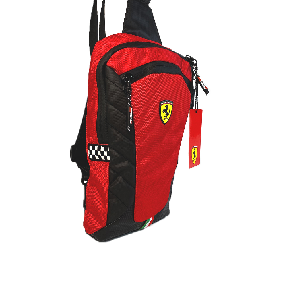 Rucsac crossbody Ferrari rosu