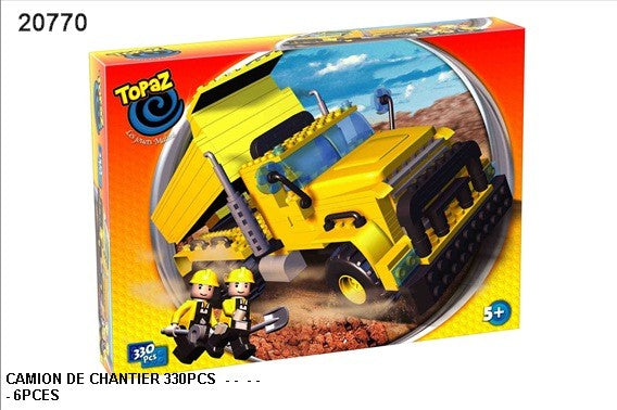 Set de construit tip lego-Basculanta-330 piese