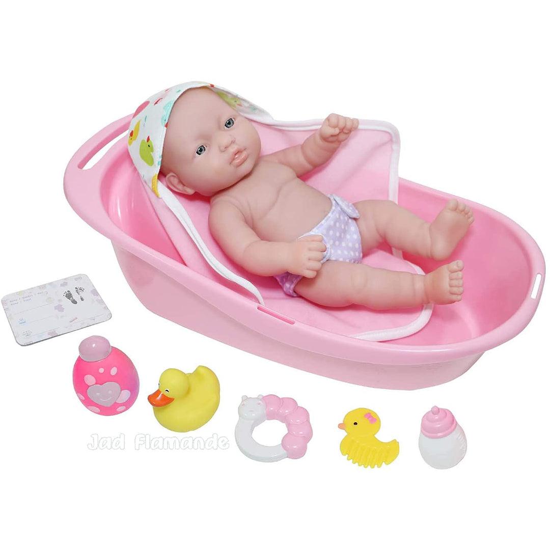 Set de baie cu papusa bebelus si accesorii - Nitzi.ro