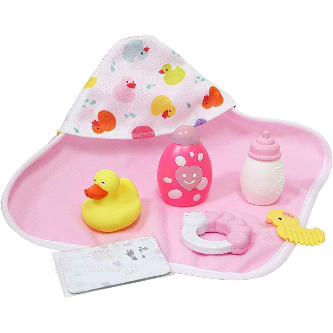 Set de baie cu papusa bebelus si accesorii - Nitzi.ro