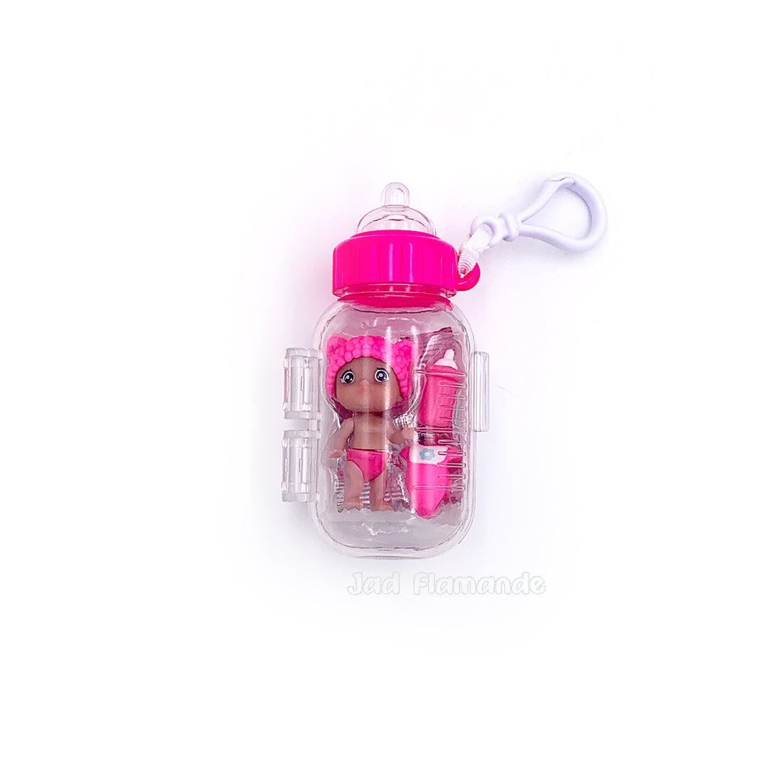 Set breloc Papusa Bebelus in biberon - Lil Cutesies - Nitzi.ro
