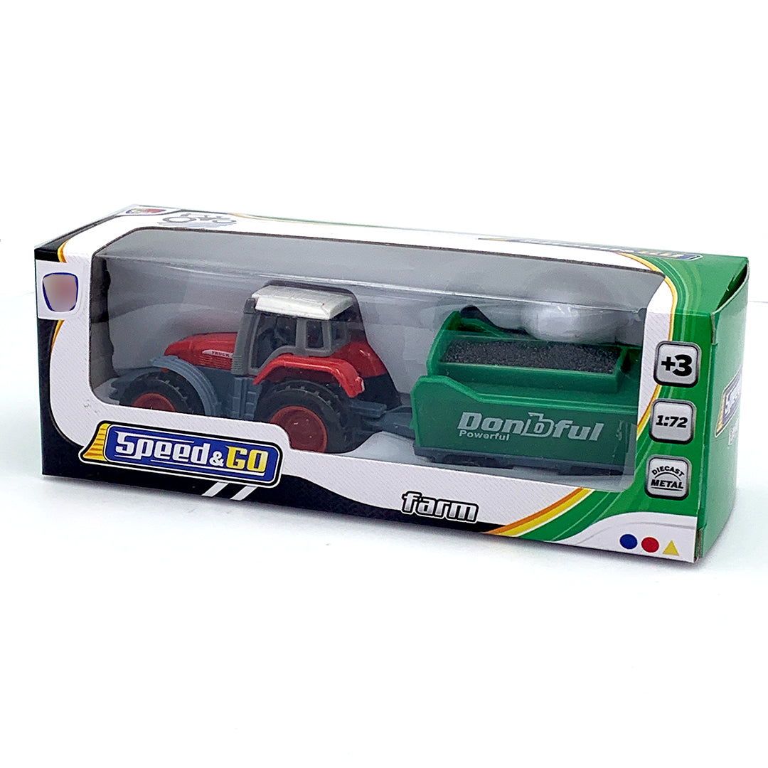 Tractor ferma diecast 1:72