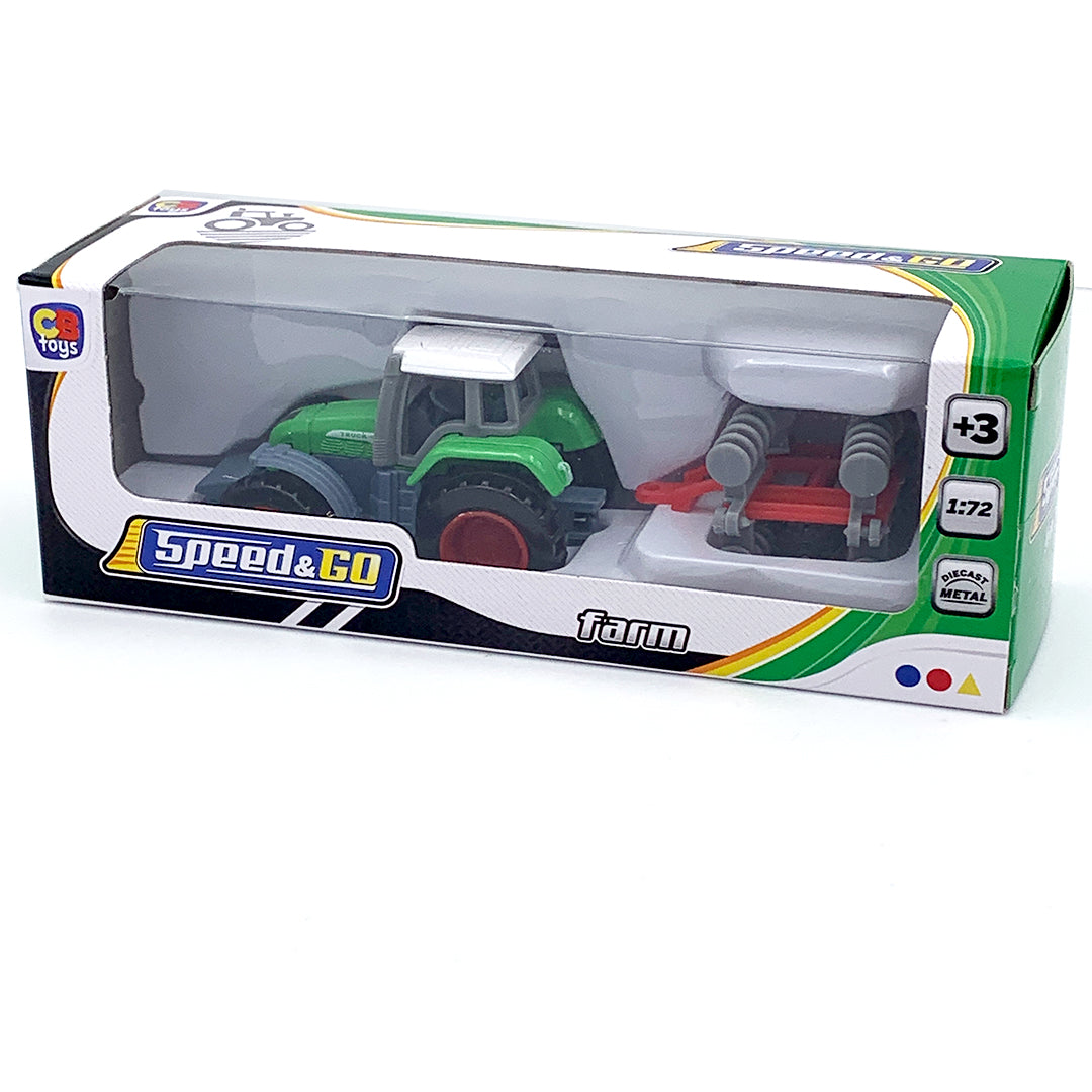 Tractor ferma diecast 1:72