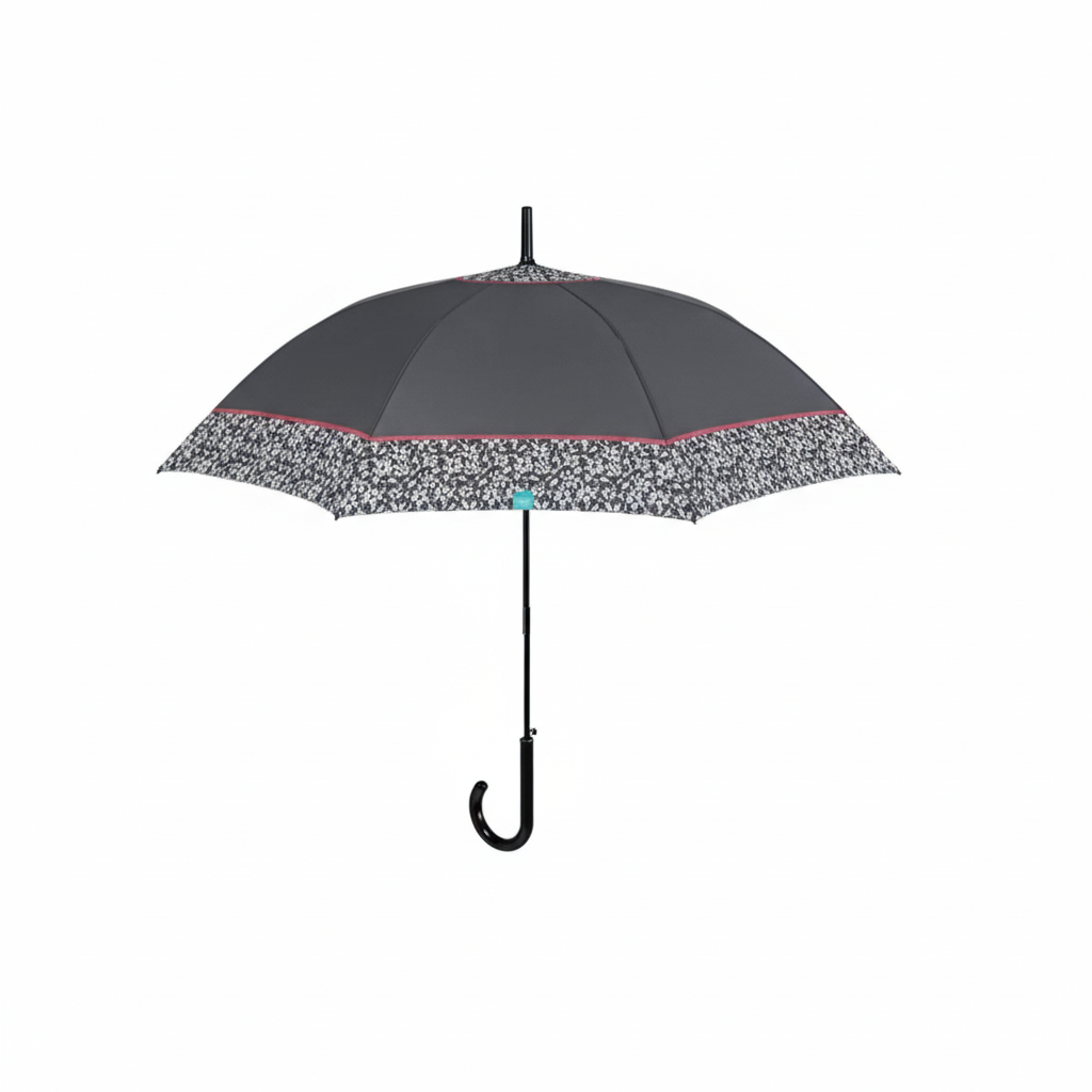 Umbrela automata uni cu bordura lata - Nitzi.ro