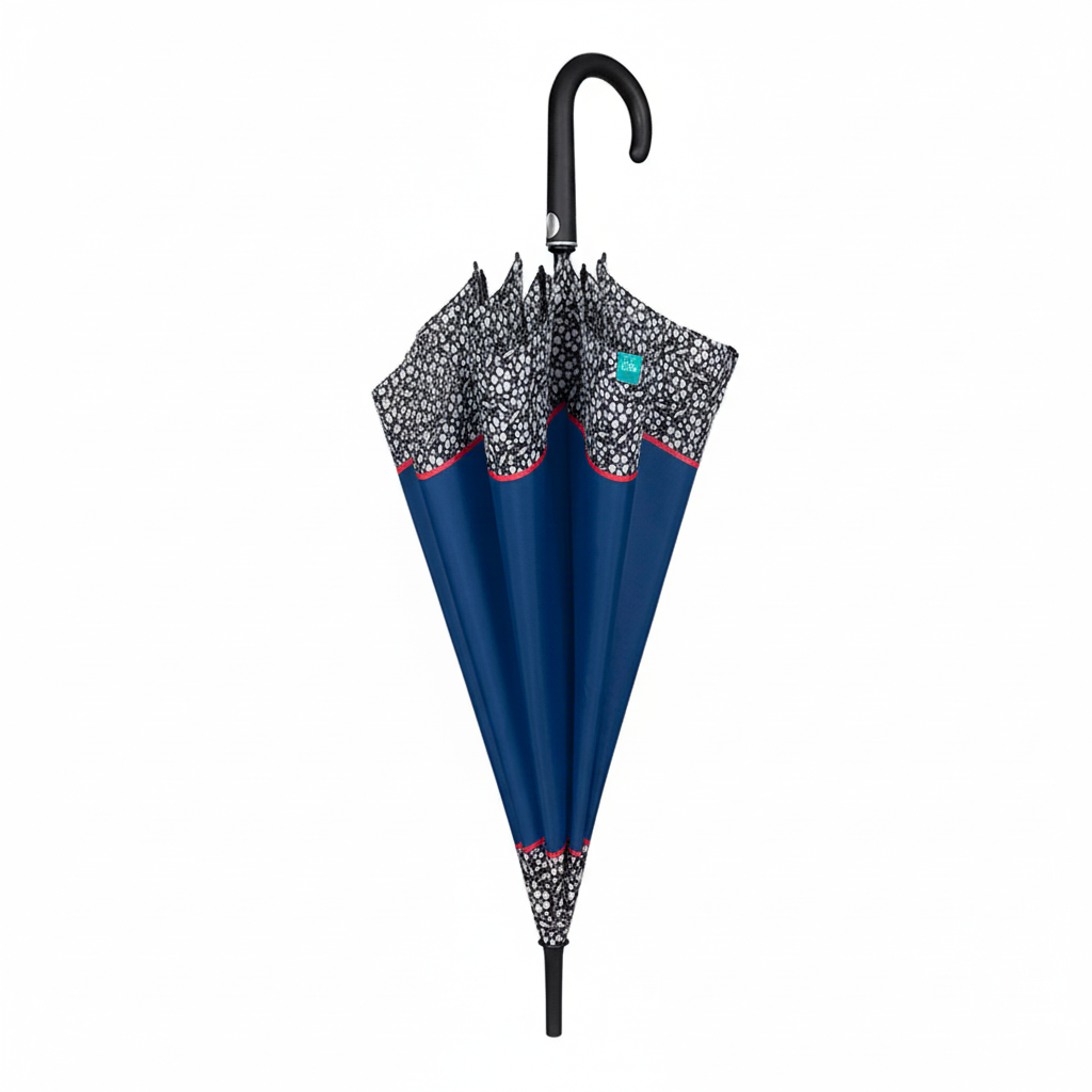 Umbrela automata uni cu bordura lata - Nitzi.ro