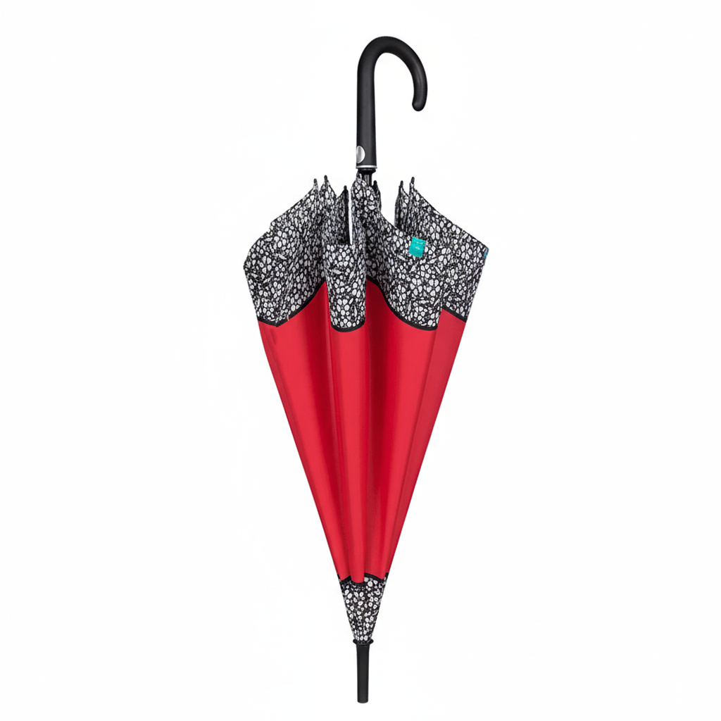 Umbrela automata uni cu bordura lata - Nitzi.ro