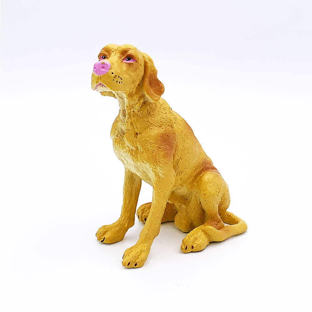 Caine Ciobanesc unguresc Vizsla figurina 11 cm - Nitzi.ro