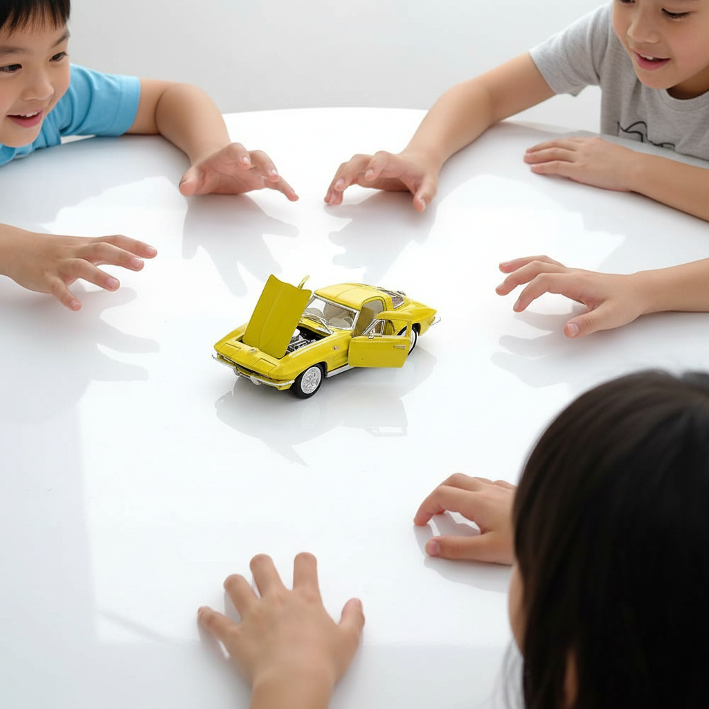 Macheta auto die-cast Chevrolet Corvette Sting Ray 1963 – 13 cm