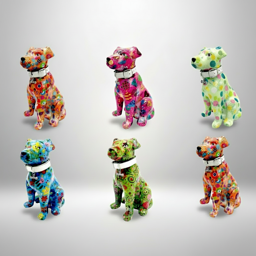 Decoratiune ceramica Caine Mylo h21.5 cm - Nitzi.ro