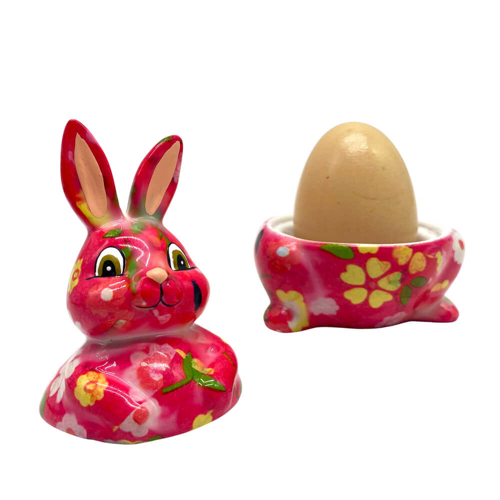 Decoratiune ceramica Suport pentru ou fiert Iepuras Millie