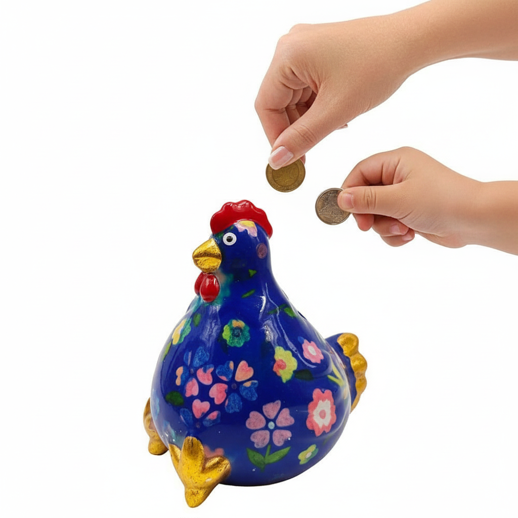 Decoratiune ceramica Gaina Claire h11,2 cm - Nitzi.ro