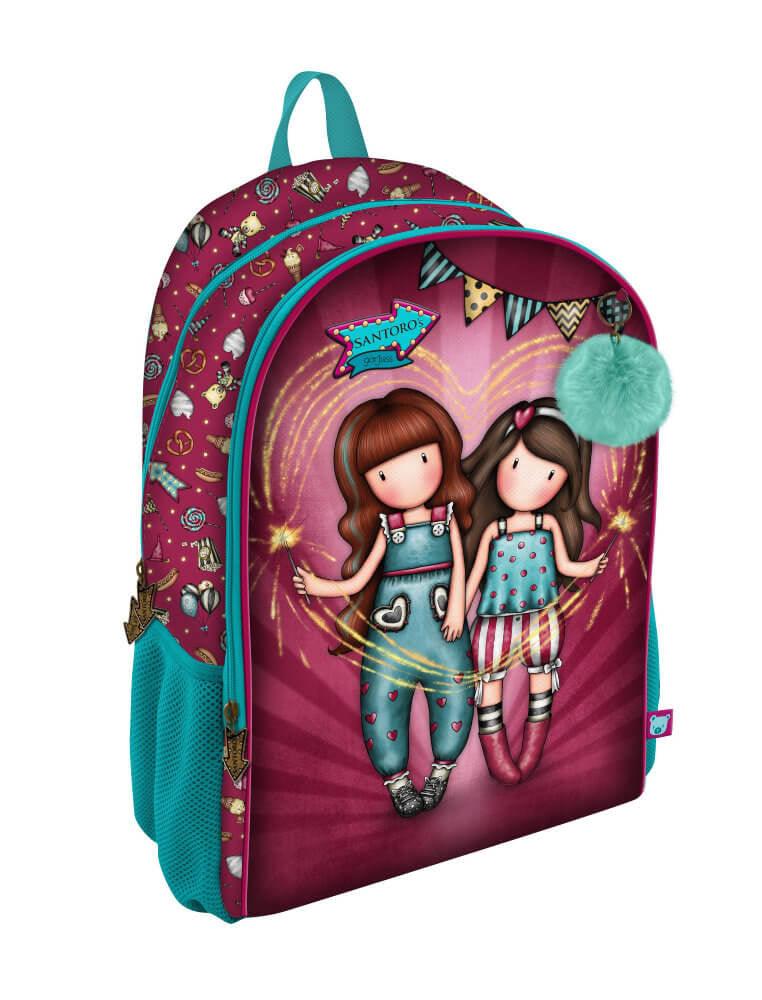 Rucsac cu Troler Gorjuss Fireworks clasa 1-4