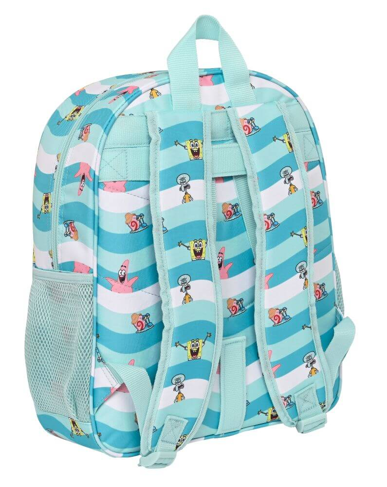 Ghiozdan copii SpongeBob cu Patrick și Gary – design oficial