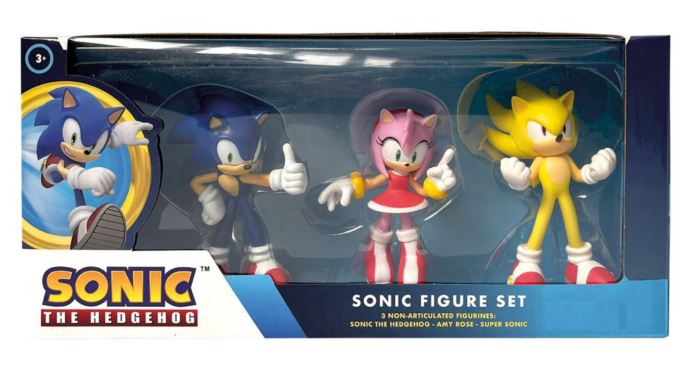 Set 4 Figurine Sonic