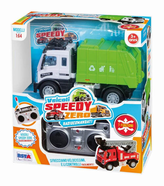 Camion cu radiocomanda pompieri/deseuri/macara - Nitzi.ro