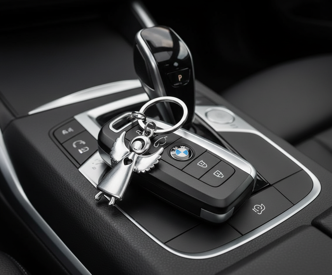 Breloc metalic model Ingeras, pentru cheile masinii tale