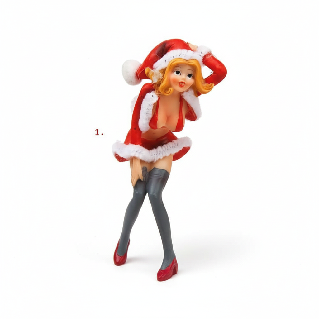 Ornament figurina Craciunite in zapada