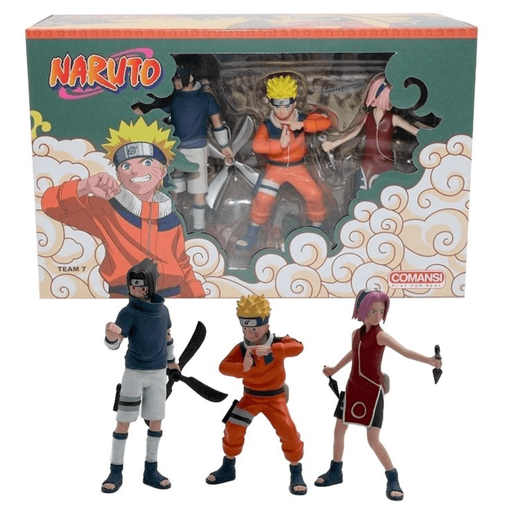 Set 3 Figurine Naruto