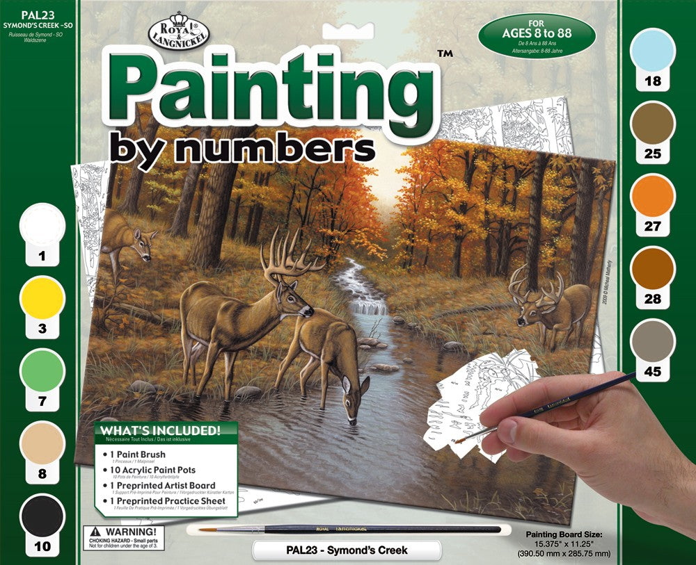 Pictura creativa pe numere avansati - Symonds Creek