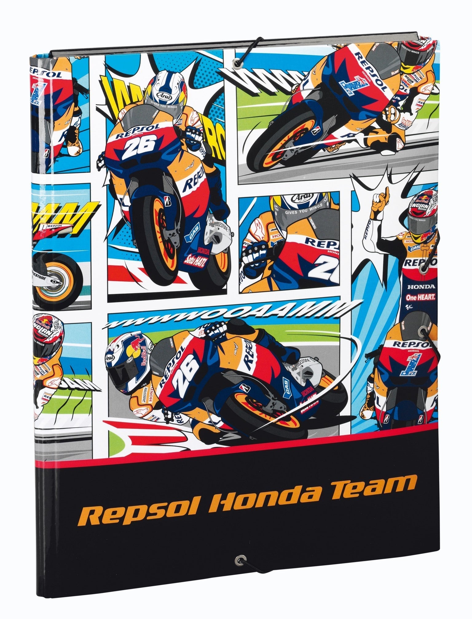 Mapa cu elastic A4 colectia Repsol Honda 2