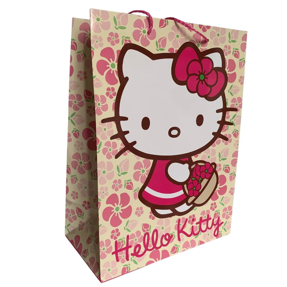 Punga hartie Hello Kitty 33X24,5X13 cm