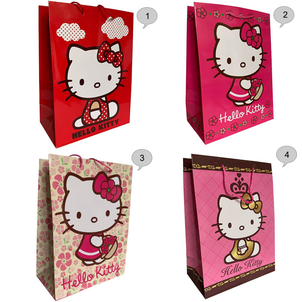 Punga hartie Hello Kitty 33X24,5X13 cm