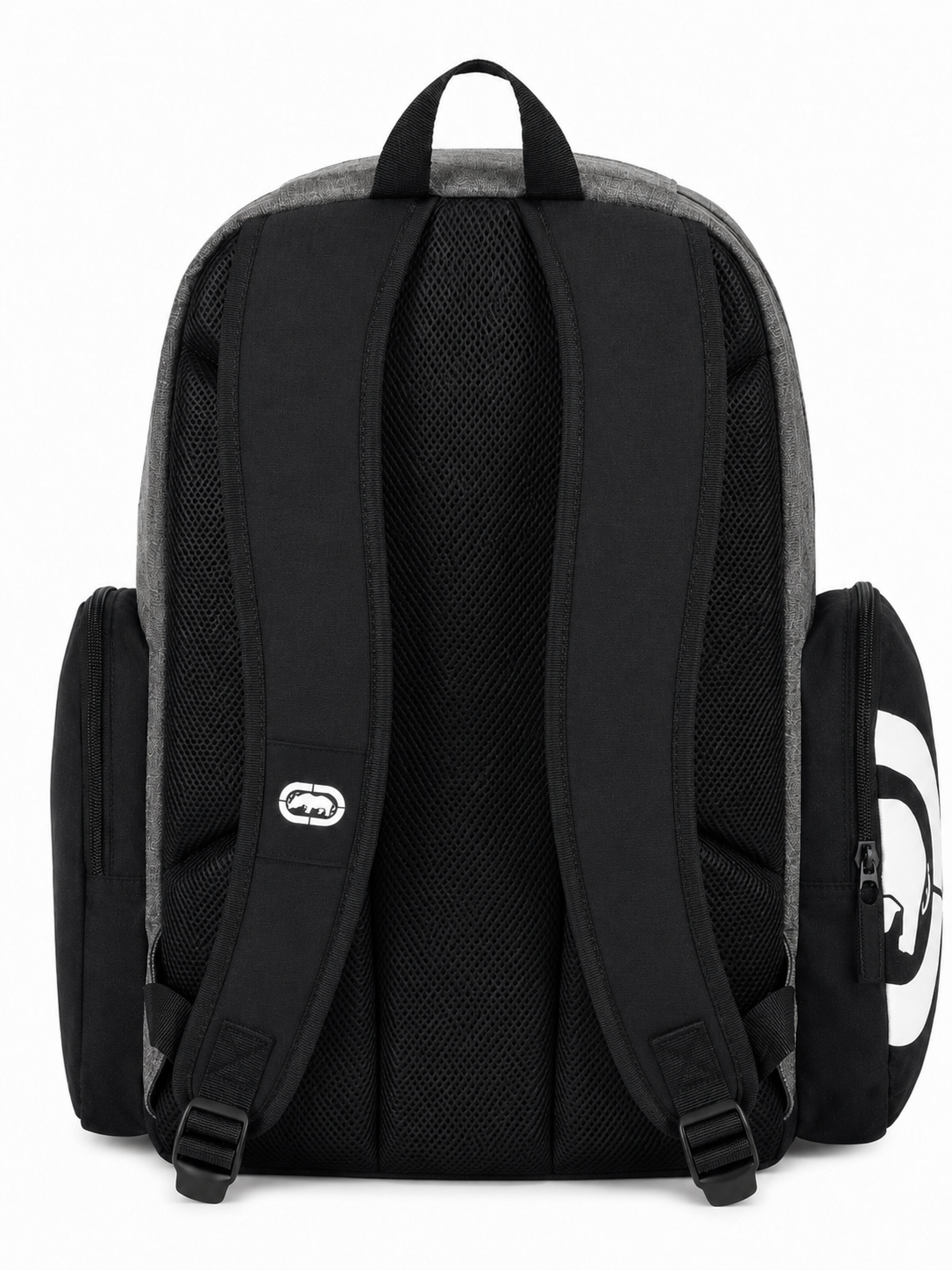 rucsac Ecko UNLTD gri pentru școală și oraș, 43 cm