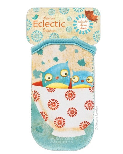 Husa telefon Eclectic -Cup of Owls  iPod / iPhone 4/4S