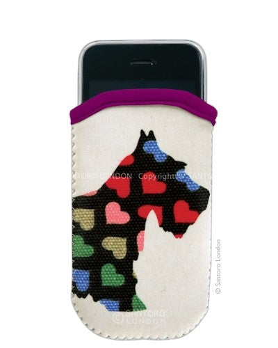 Husa telefon Eclectic Scottie Dogs - iPod / iPhone 4/4S